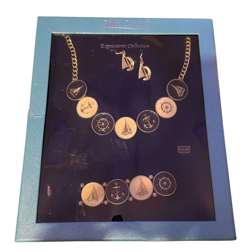 Bella Perlina Jewelry Set Nautical Theme